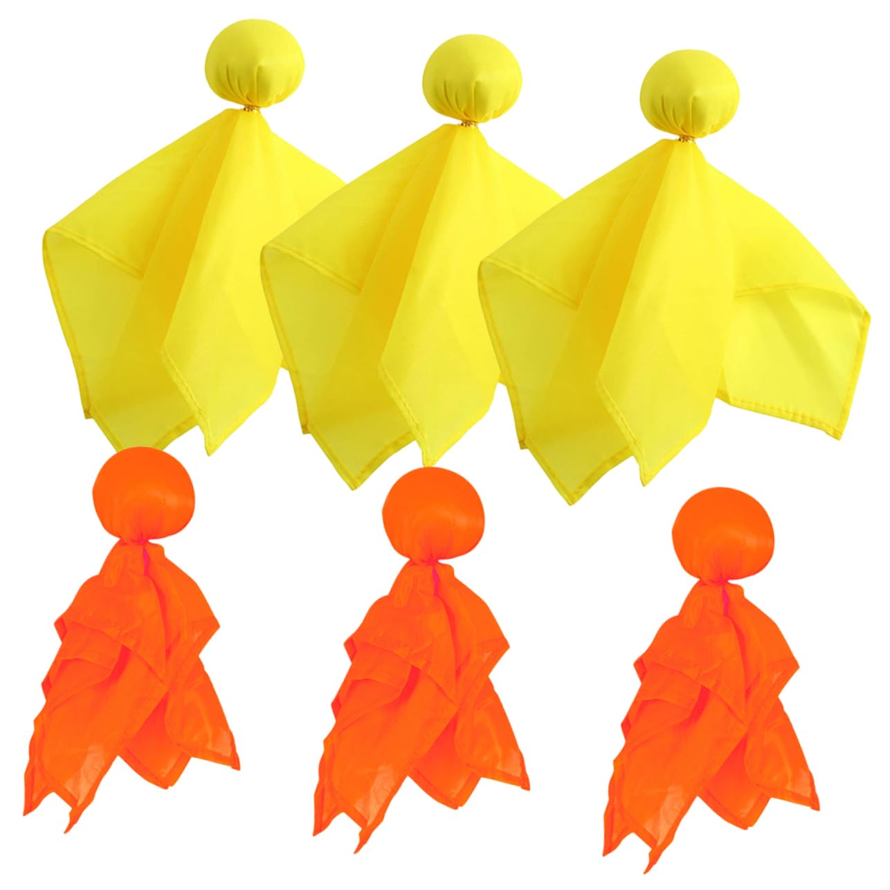 BESPORTBLE 6pcs Football Penalty Flags Referee Penalty Flags Soccer Game Penalty Flags Supplies Referee Signal Flag for Football