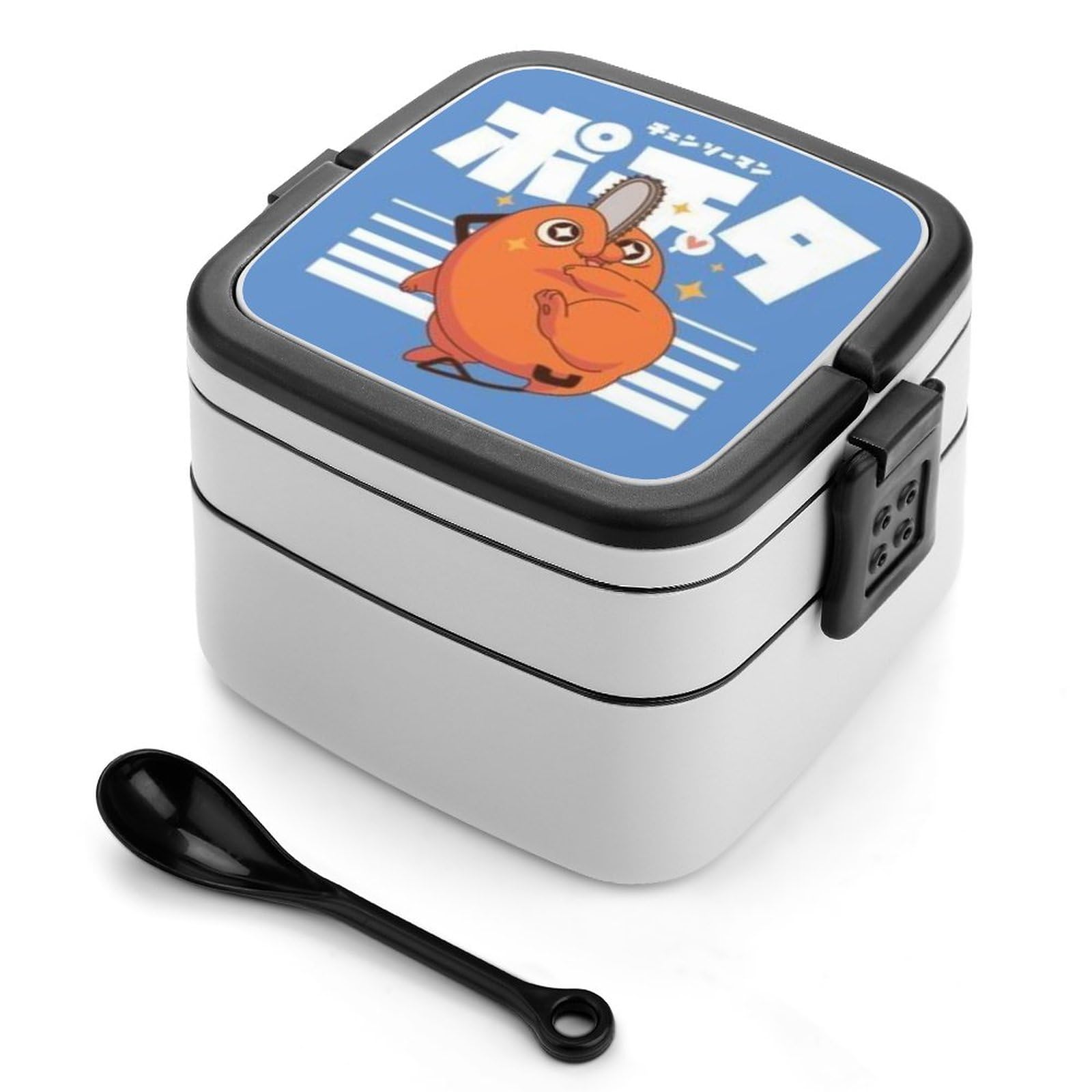 Amazon | チェンソーマン 弁当箱 1000ml 大容量 二段 お弁当箱 ランチ
