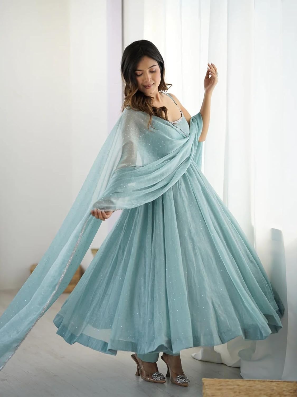 Ready to wear salwar kameez for women, Indian wedding, Ethnic Pakistani, Eid suit R-5883