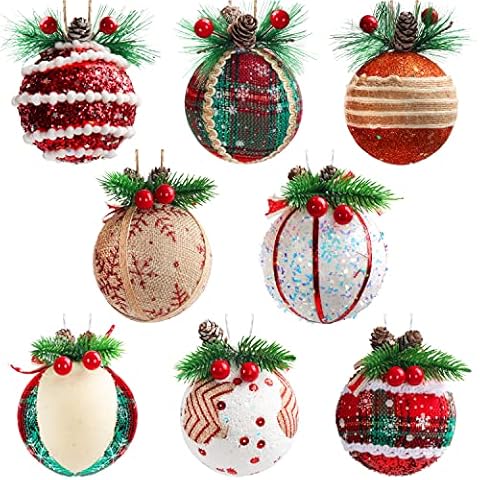 Boules de Noël Belle Vous (Lot de 8) Cover