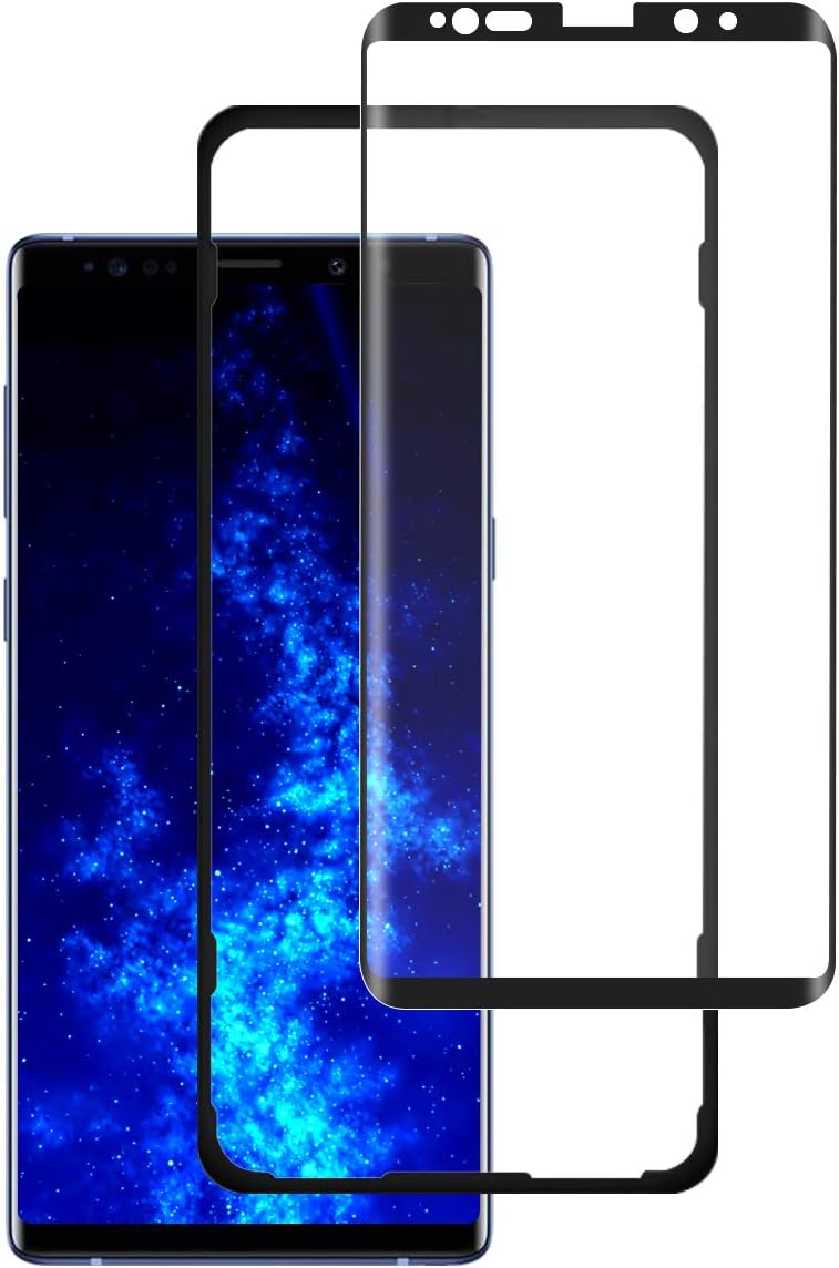 Galaxy Note 9 Screen Protector,ACETEND Note 9 Tempered Glass Protector/Case Friendly/3D Curved/HD Clear/Scratch Resistant/Bubble Free/Glass Screen Protector