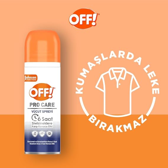 OFF! Sinekkovar Pro Care Sprey 100 ml
