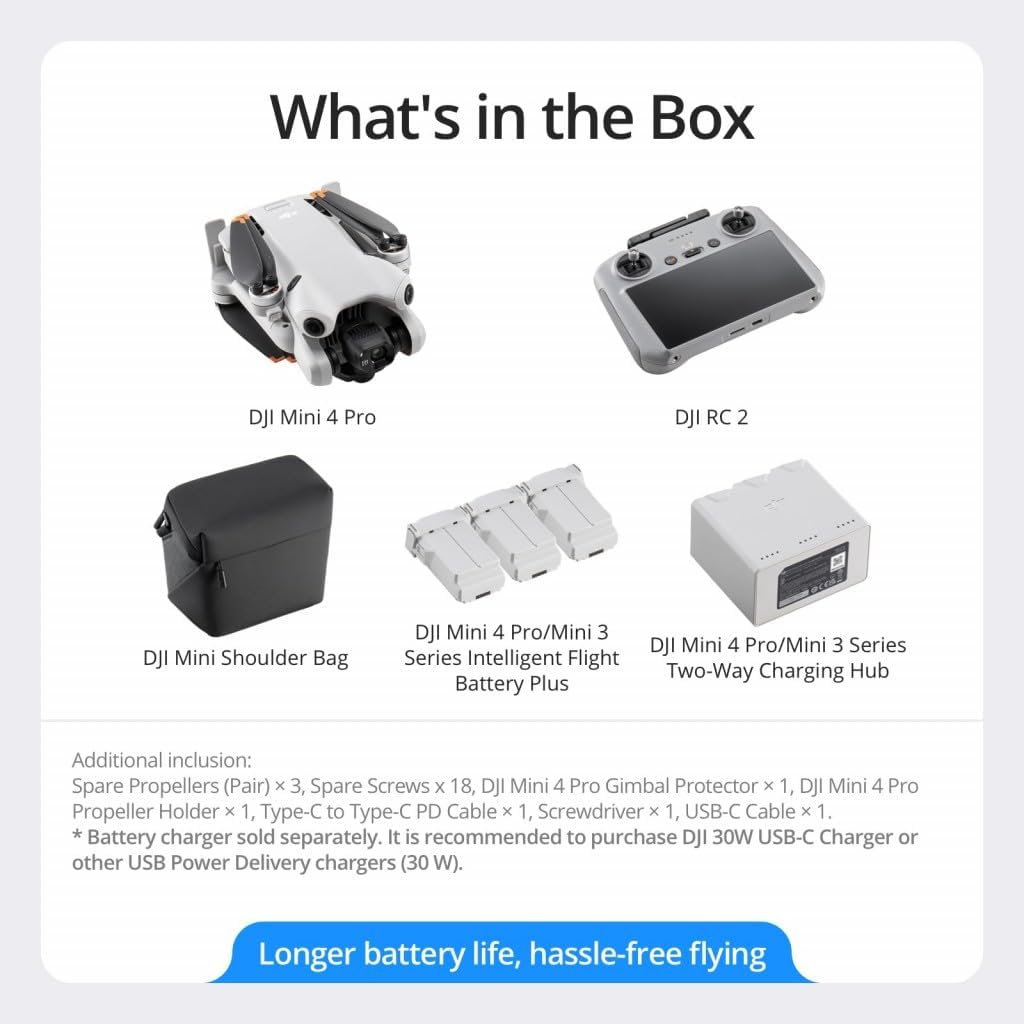 DJI Mini 4 Pro Fly More Combo Plus with DJI RC 2