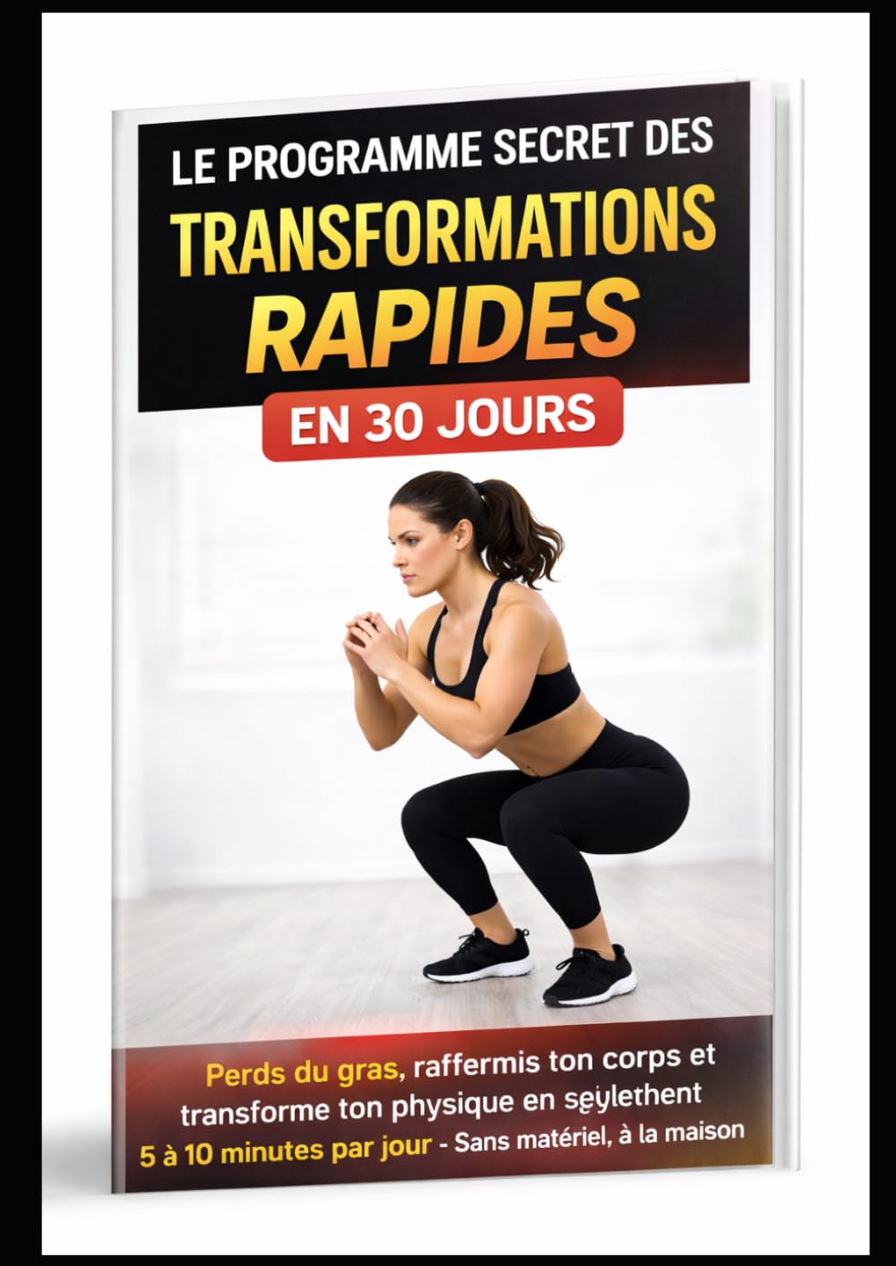 Le Programme Secret des Transformations Rapides en 30 Jours: Perds du gras, raffermis ton corps et transforme ton physique en seulement 5 à 10 minutes par jour – Sans matériel, à la maison