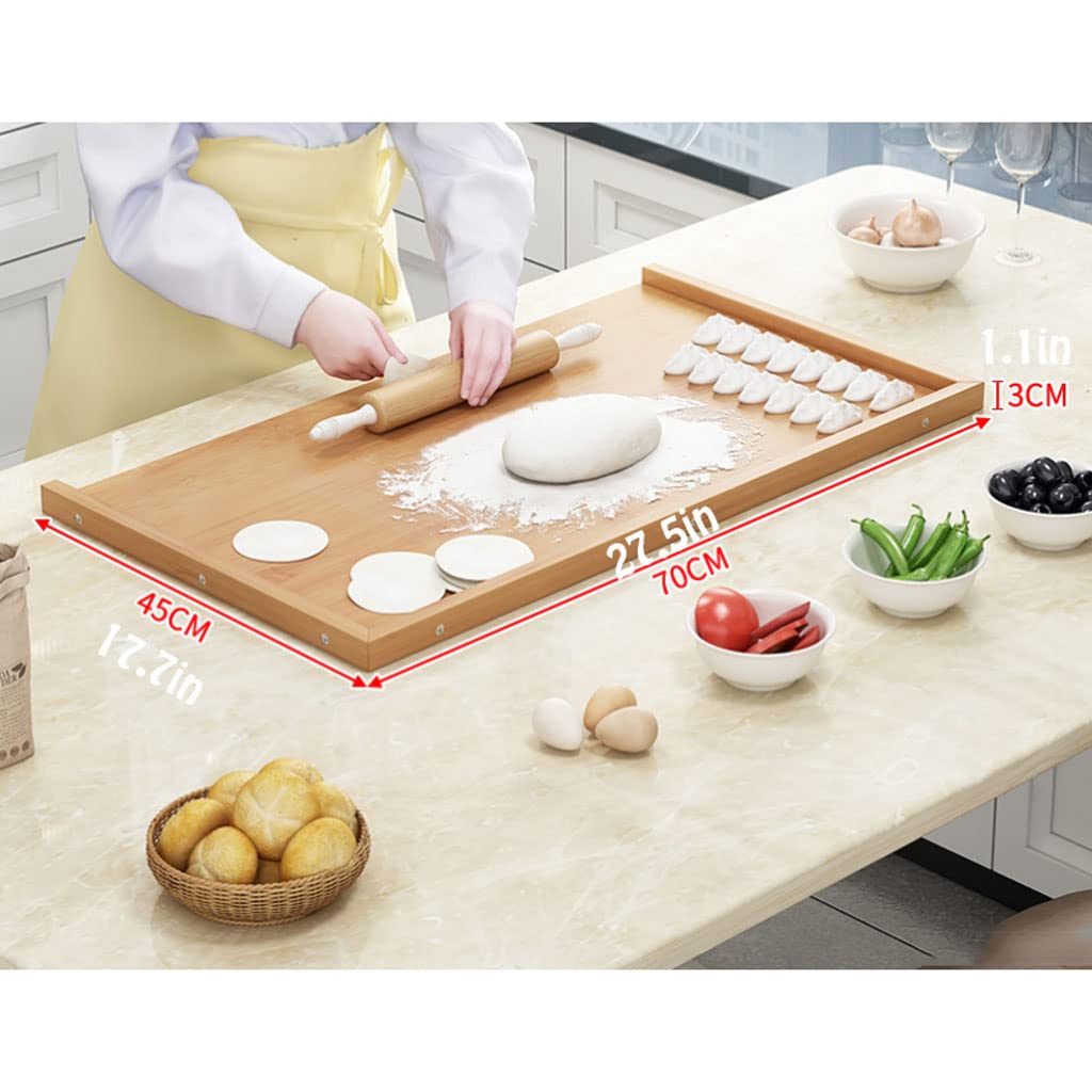 Tabla de cortar de primera calidad, tabla de cortar de bambú, tabla de cortar de cocina resistente, tabla de cortar de doble cara para carne, queso y verduras, tabla de cortar para trinchar carne o ve