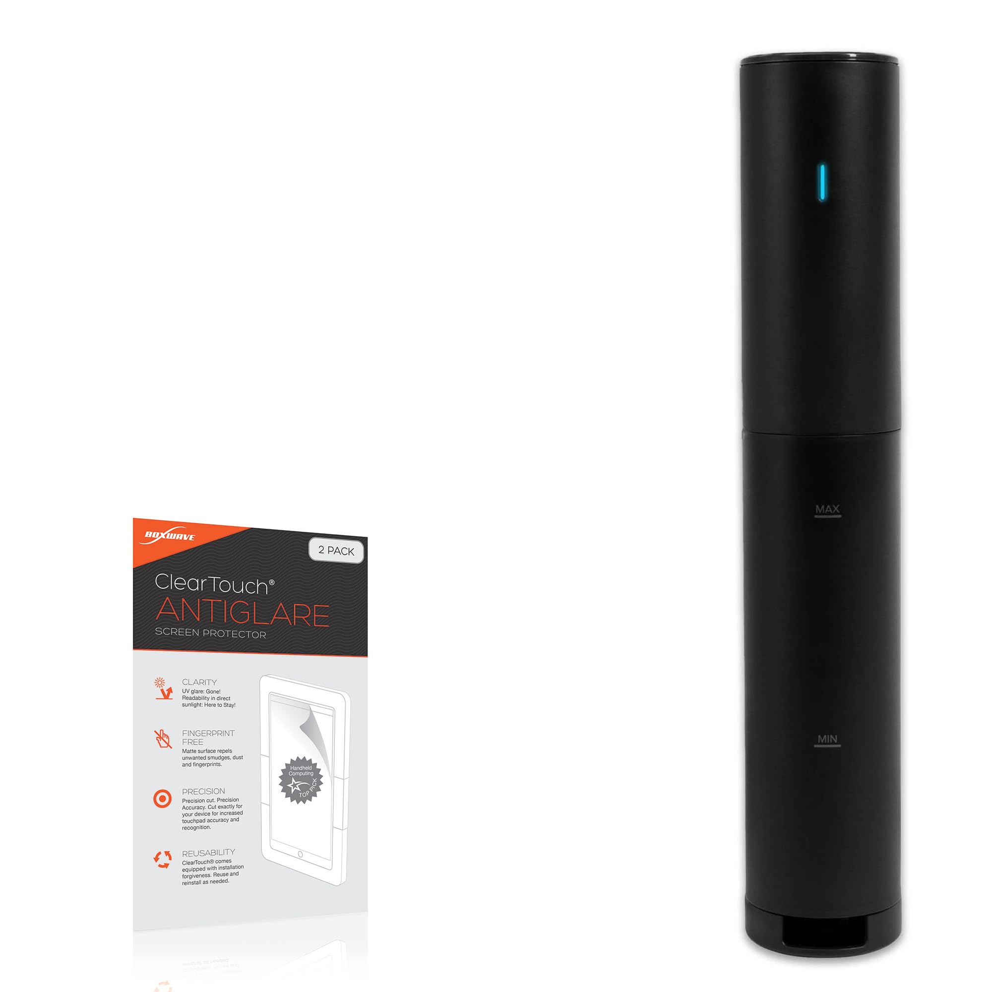 BoxWave Screen Protector Compatible with Anova Culinary Sous Vide Precision Cooker Mini - ClearTouch Anti-Glare (2-Pack), Anti-Fingerprint Matte Film Skin