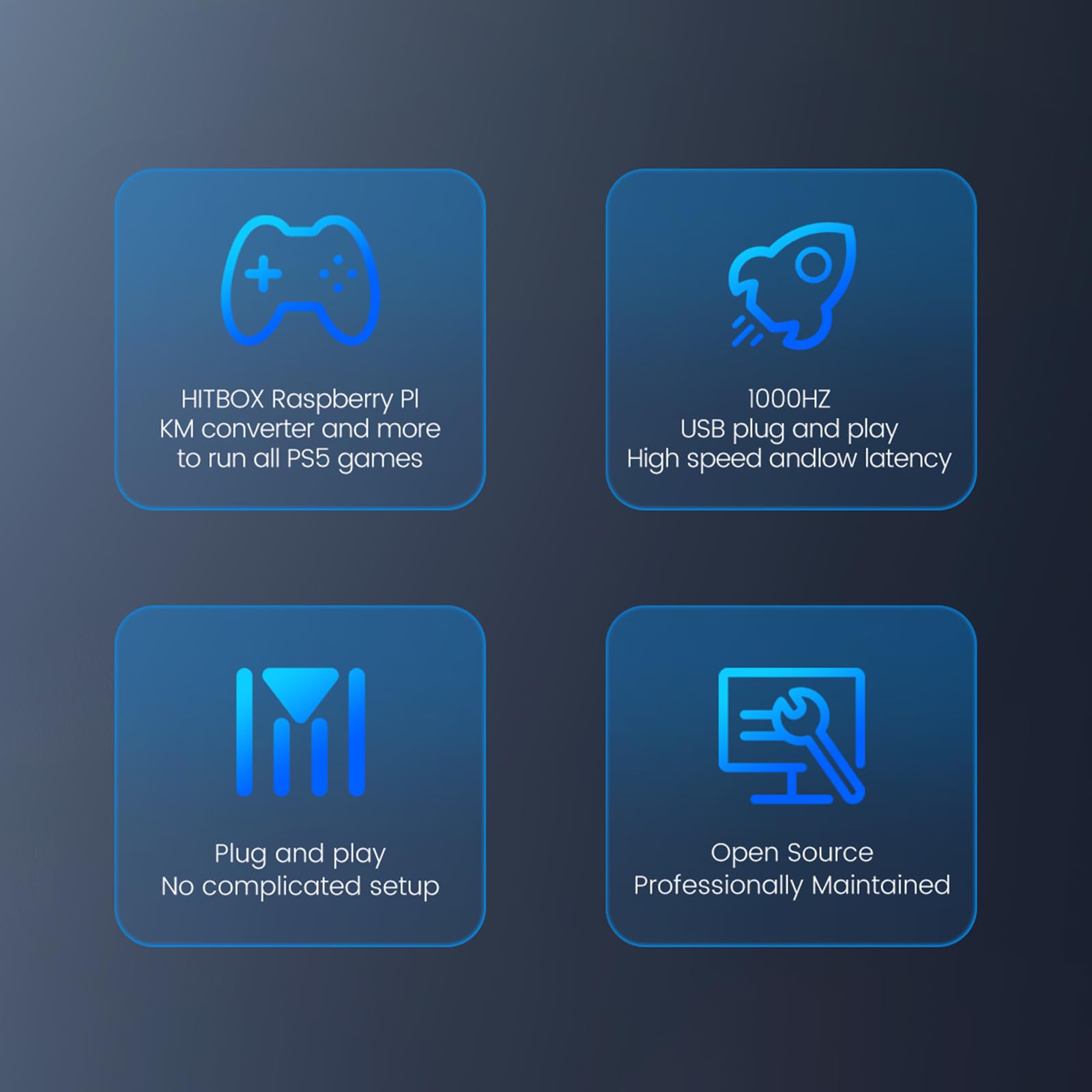 Adattatore di ingresso da gioco, convertitore plug-and-play per tastiera e mouse, adattatore controller a bassa latenza 1000 Hz per FPS competitivi e giochi di combattimento