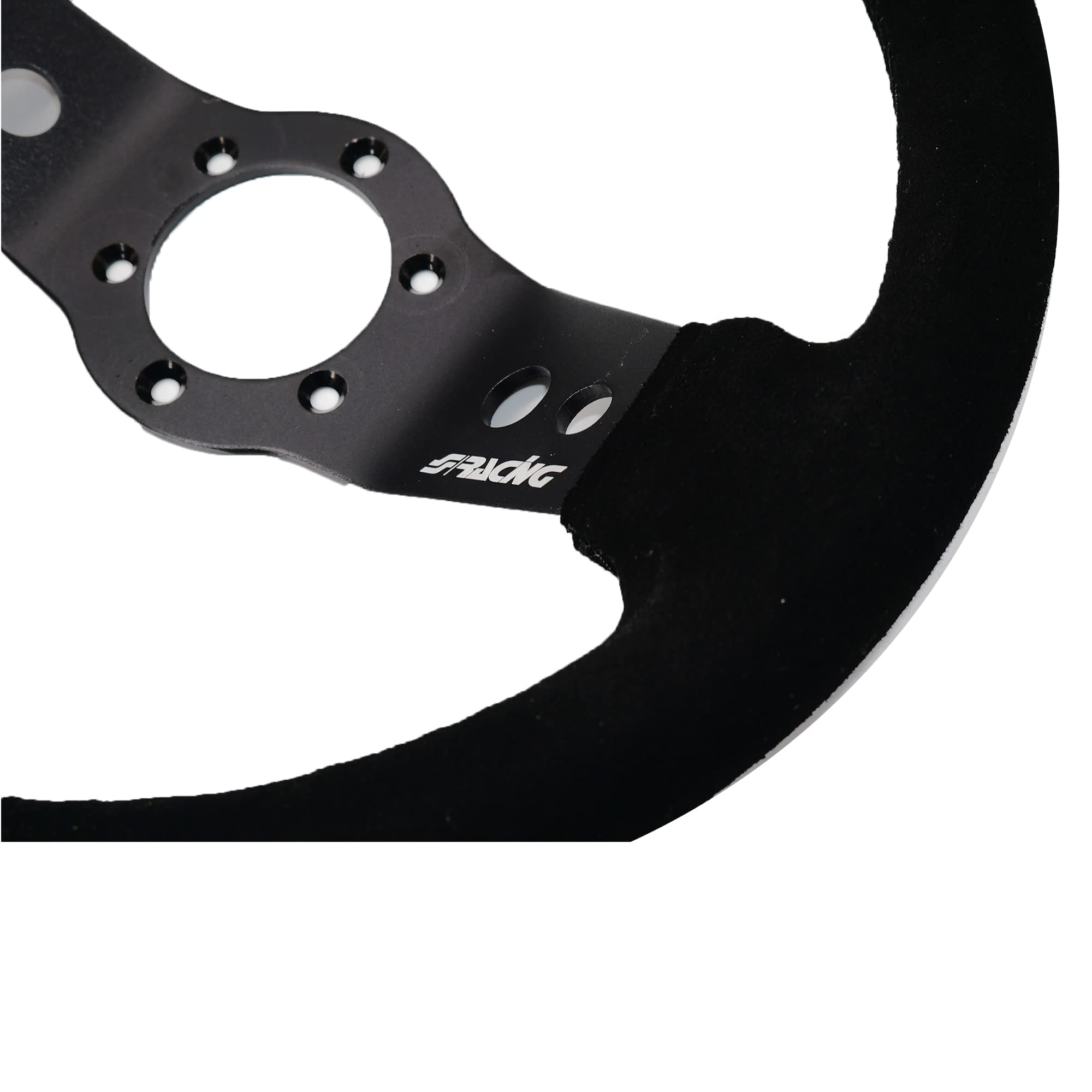 Simoni Racing RALLY Volante Sportivo Rally 320 Universale, Camoscio Nero