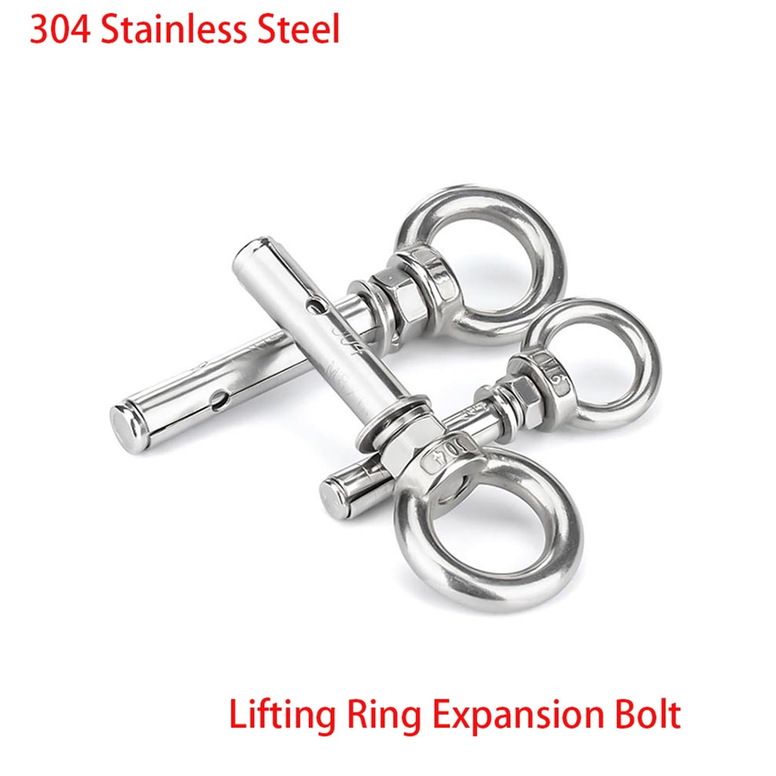 Gancho de tornillo de expansión de acero inoxidable 304