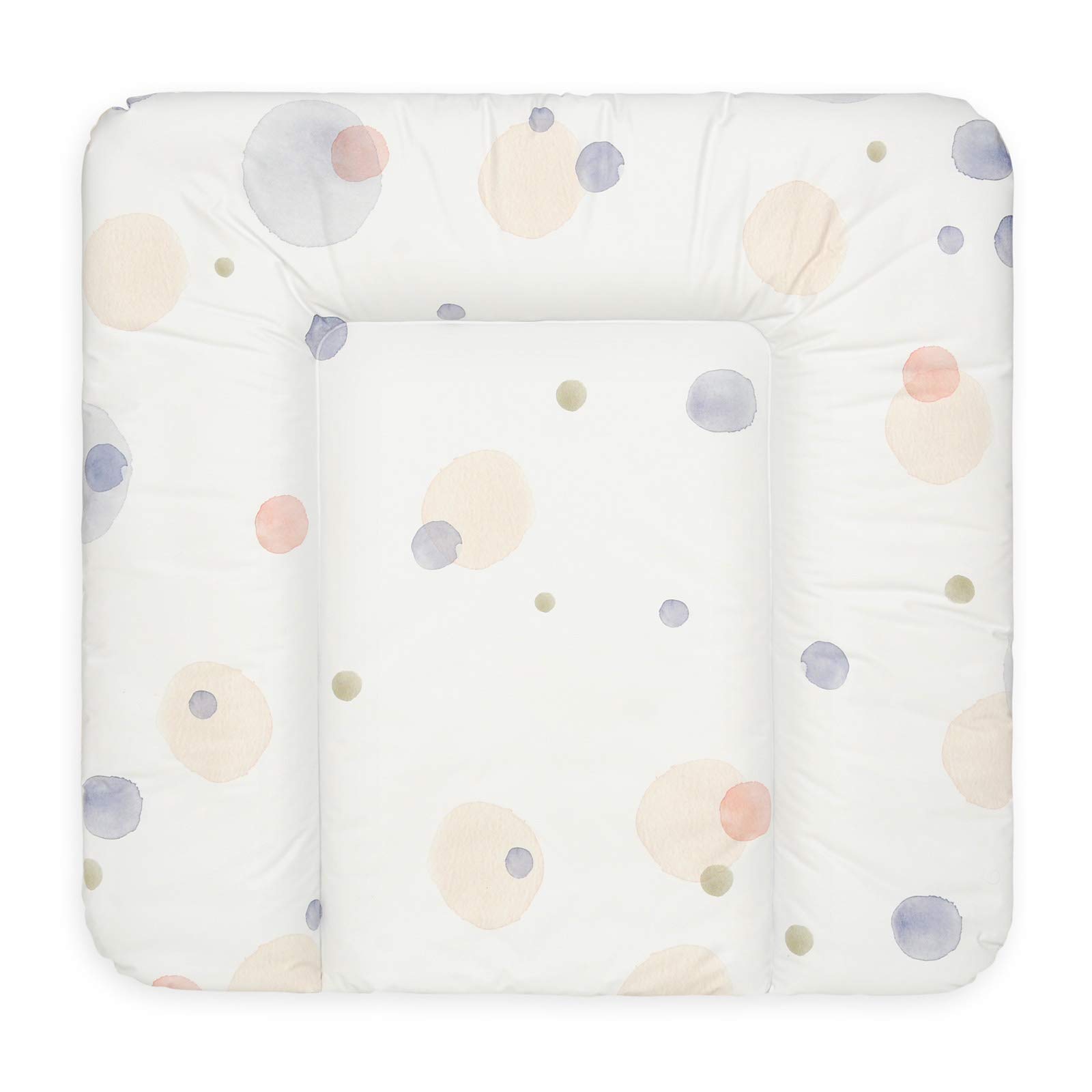 BONKY® Wickelauflage 75x72 cm - weiche Wickelunterlage - Baby Wickeltischauflage - Wasserdischt - Abwaschbar - Made in EU - 100% Oeko TEX - Mono 5A