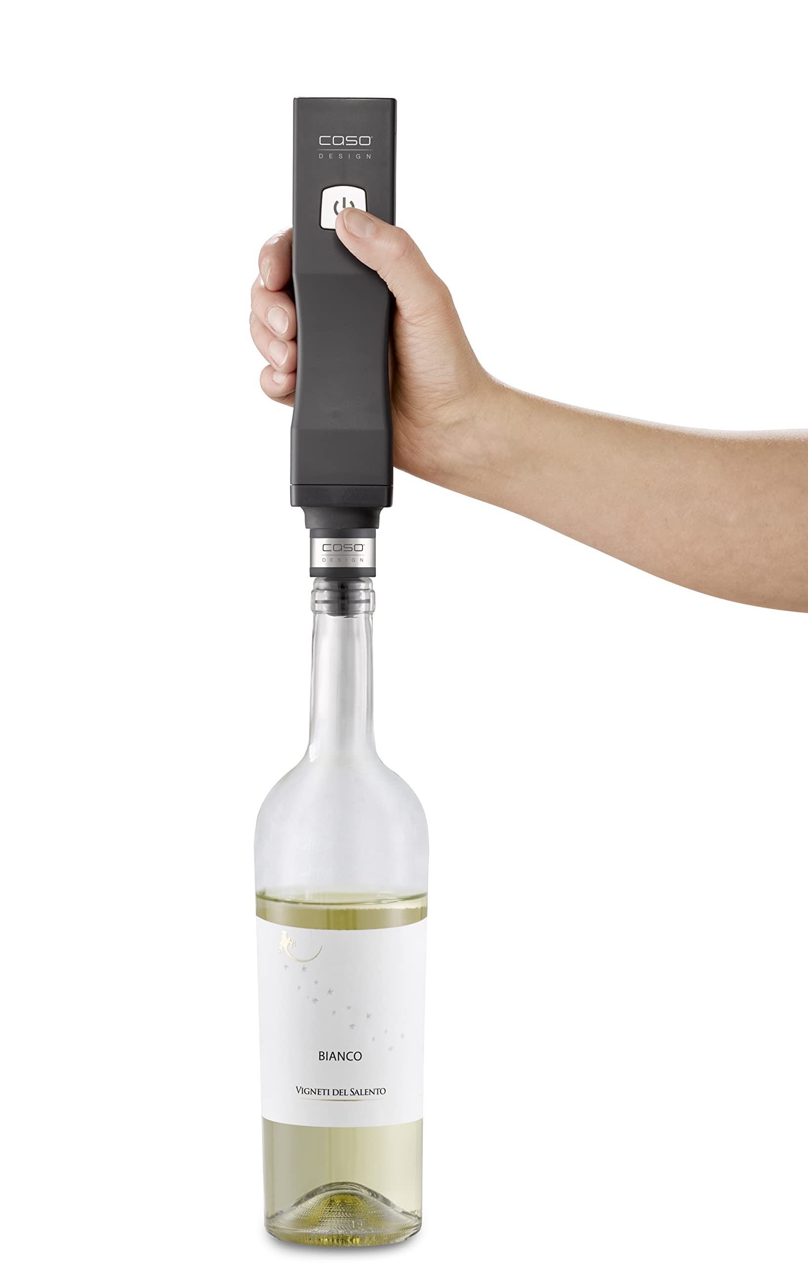 CASO WineLock Próżniowa zgrzewarka zapachowa, 3 sztuki, korek do wina do zgrzewarek próżniowych, dla dłuższej przyjemności i ochrony aromatów, nadaje się do mycia w zmywarce, do szyjek butelek o