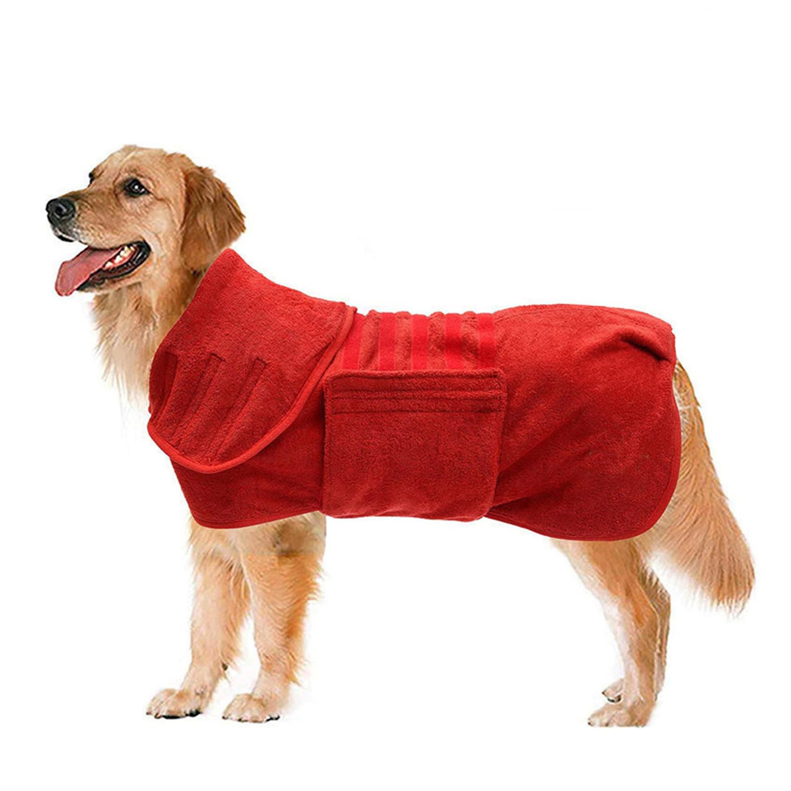 Peignoir pour Chien Serviette Sèche - Linge pour Chien Séchage Rapide Serviette De Bain en Microfibre Confort Premium Absorbant Serviette De Beauté pour Chien Serviette De Plage