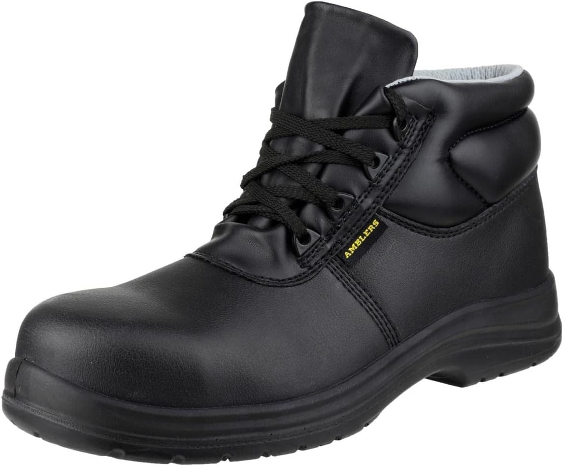 Amblers Safety Men's FS663 S2 SRC Bootie Safety Boot, Black, Size 11