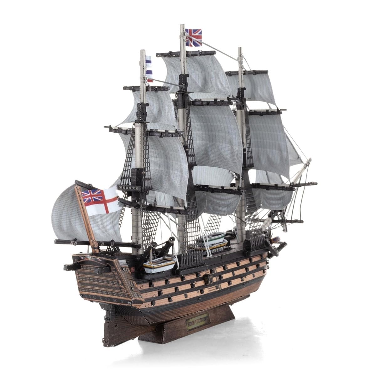 イタリアH.M.S社製キット完成品 Amazon.com: Metal Earth Premium Series HMS Victory 3D Metal Model