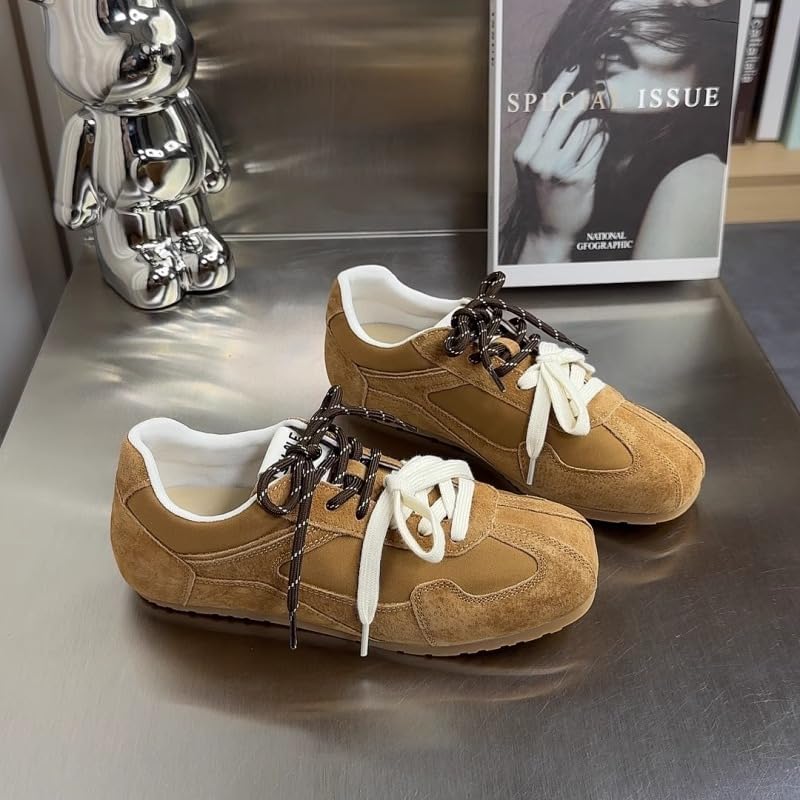 Sneakerina Ballet Sneaker Shoes Tennis & Racquet Sport Flats Women Girls - Y2K Kawaii Cute Casual Comfortable Walking Lightweight Running Soft Retro Non Slip Elegant Athleisure Trending Fashion3