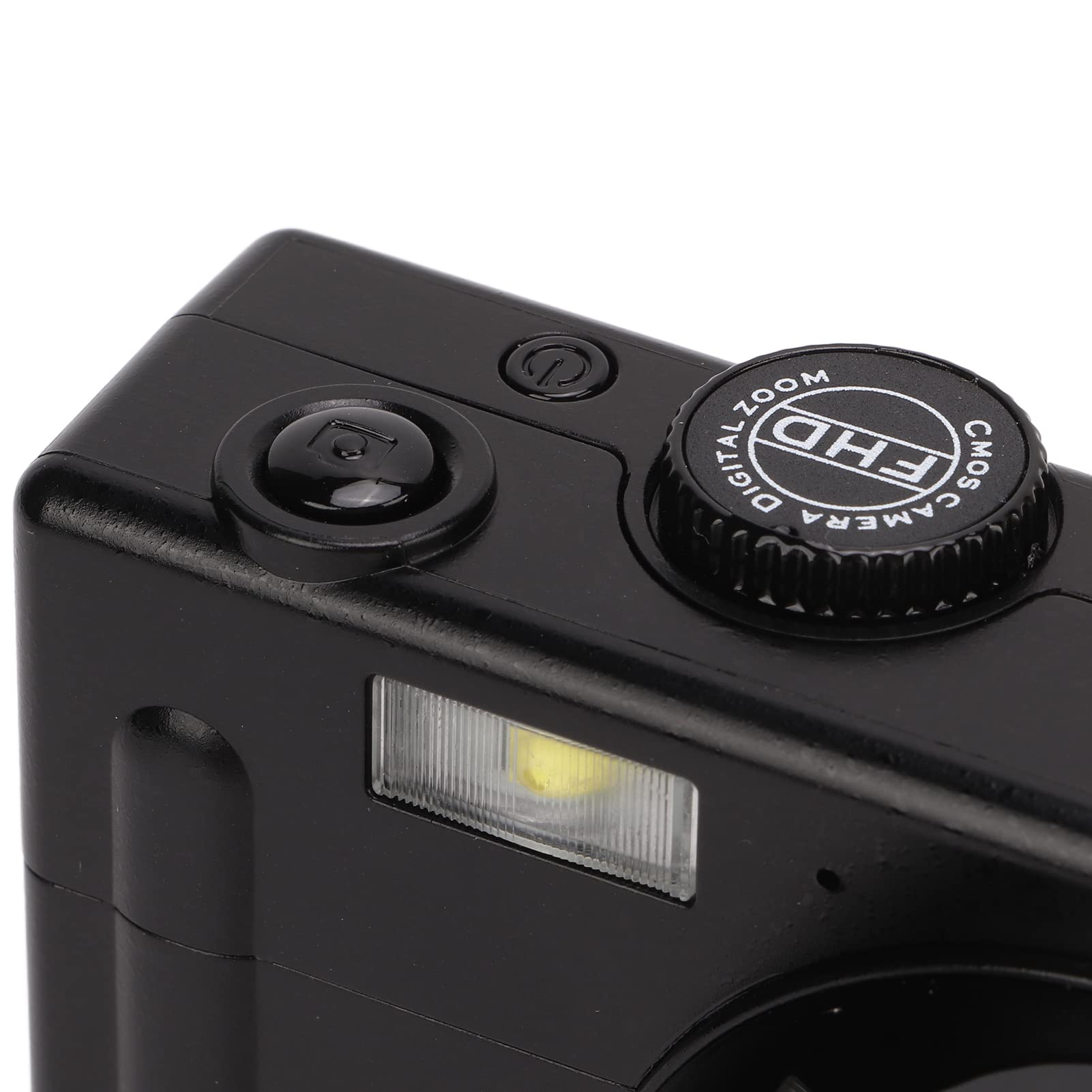 Fotocamera Digitale, Fotocamera Full HD 1080P 24MP con Zoom Digitale 16X, Schermo LCD da 3, Batteria Ricaricabile, Fotocamera Compatta Anti Shake per Adulti, Bambini (Nero)
