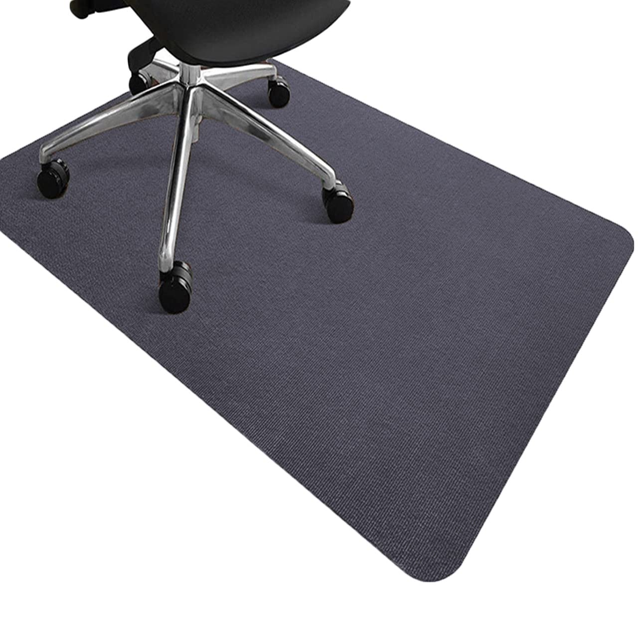DG Catiee Tappetino per sedia da ufficio per pavimenti in legno massello, 90 x 120 cm
