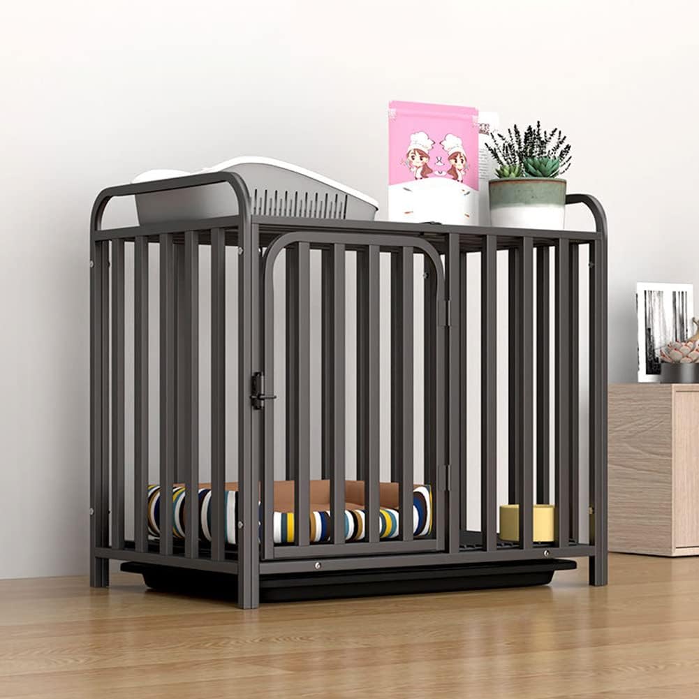 FMXYMC Heavy Duty Dog Crate, Metal Dog Kennels and Crates