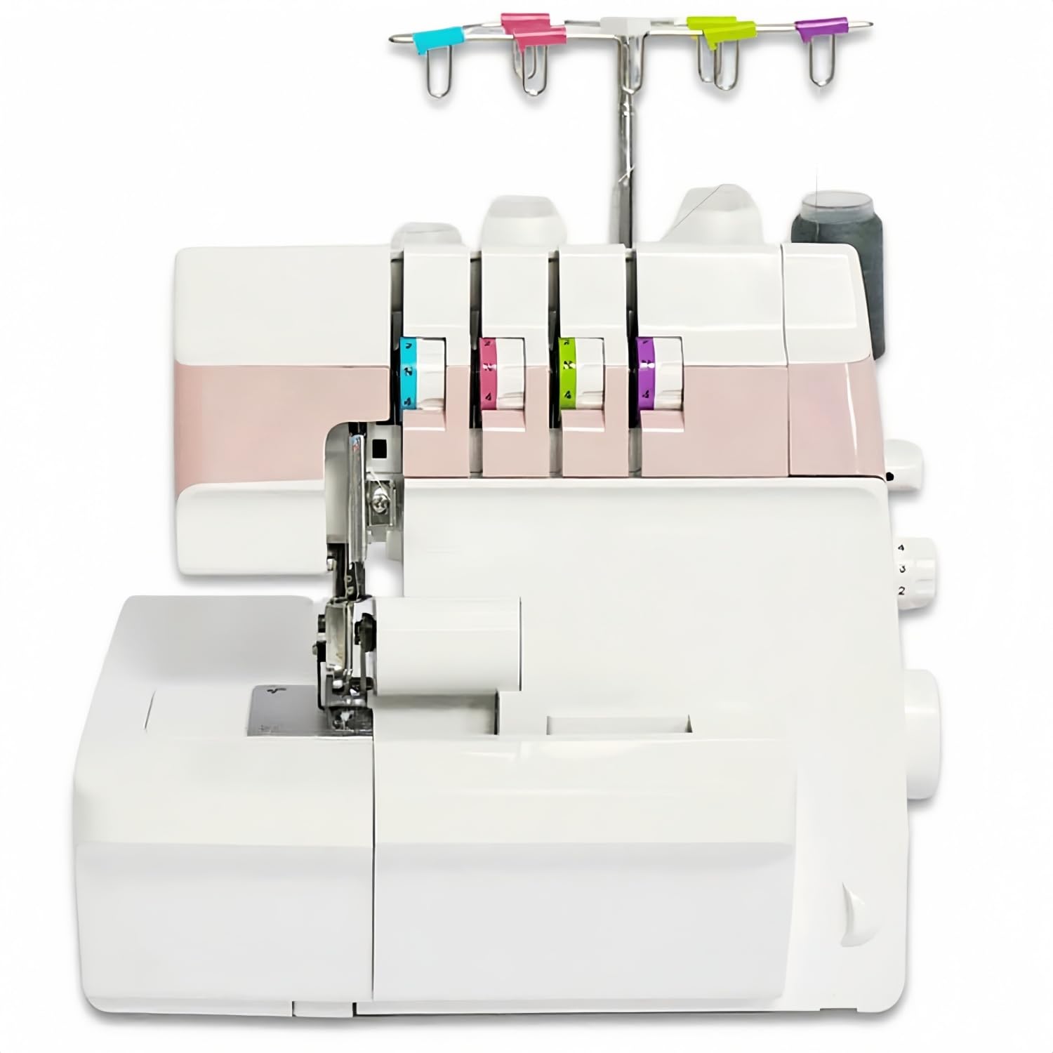 Overlock Serger Overlock Machine z 2-3-4-5 ściegami, pułapką wykończeniową, zatrzaskowymi nóżkami i światłem LED, idealna dla początkujących i profesjonalistów