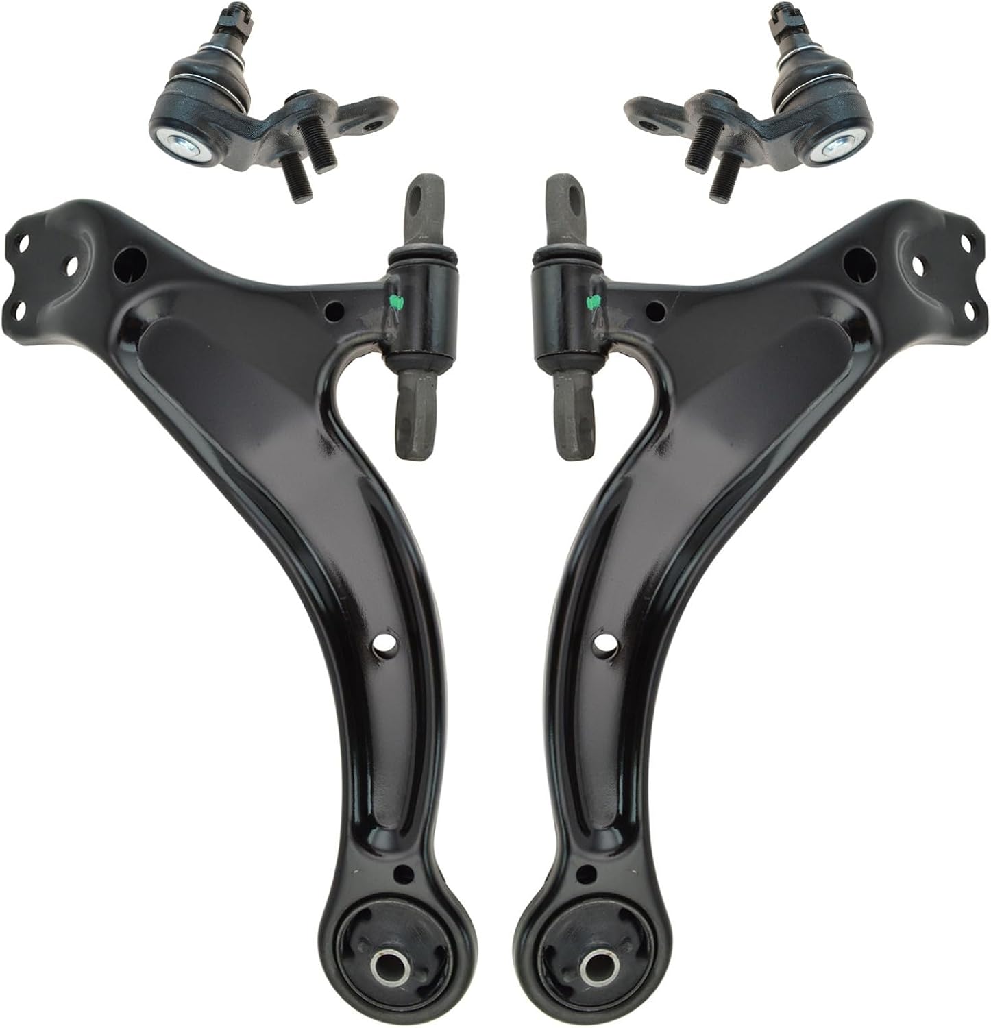 TRQ Front Lower Control Arm and Ball Joint 4-Piece Set