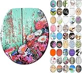 Con estilo ✓ El asiento para inodoro está disponible en distintos diseños creativos y es perfecto para adaptar el baño al diseño propio y decorarlo de forma personalizada.