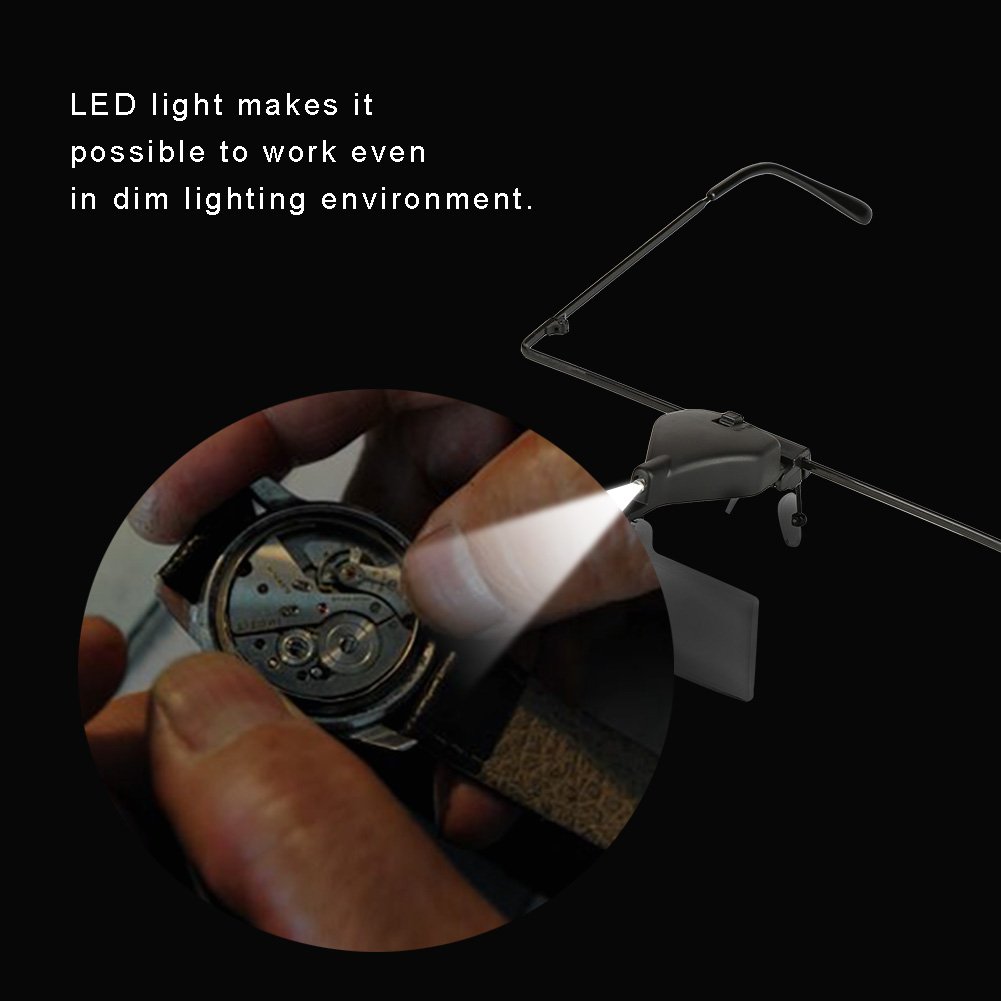 Strumento Di Riparazione Dell'orologio Con Lente D'ingrandimento - Foto 2