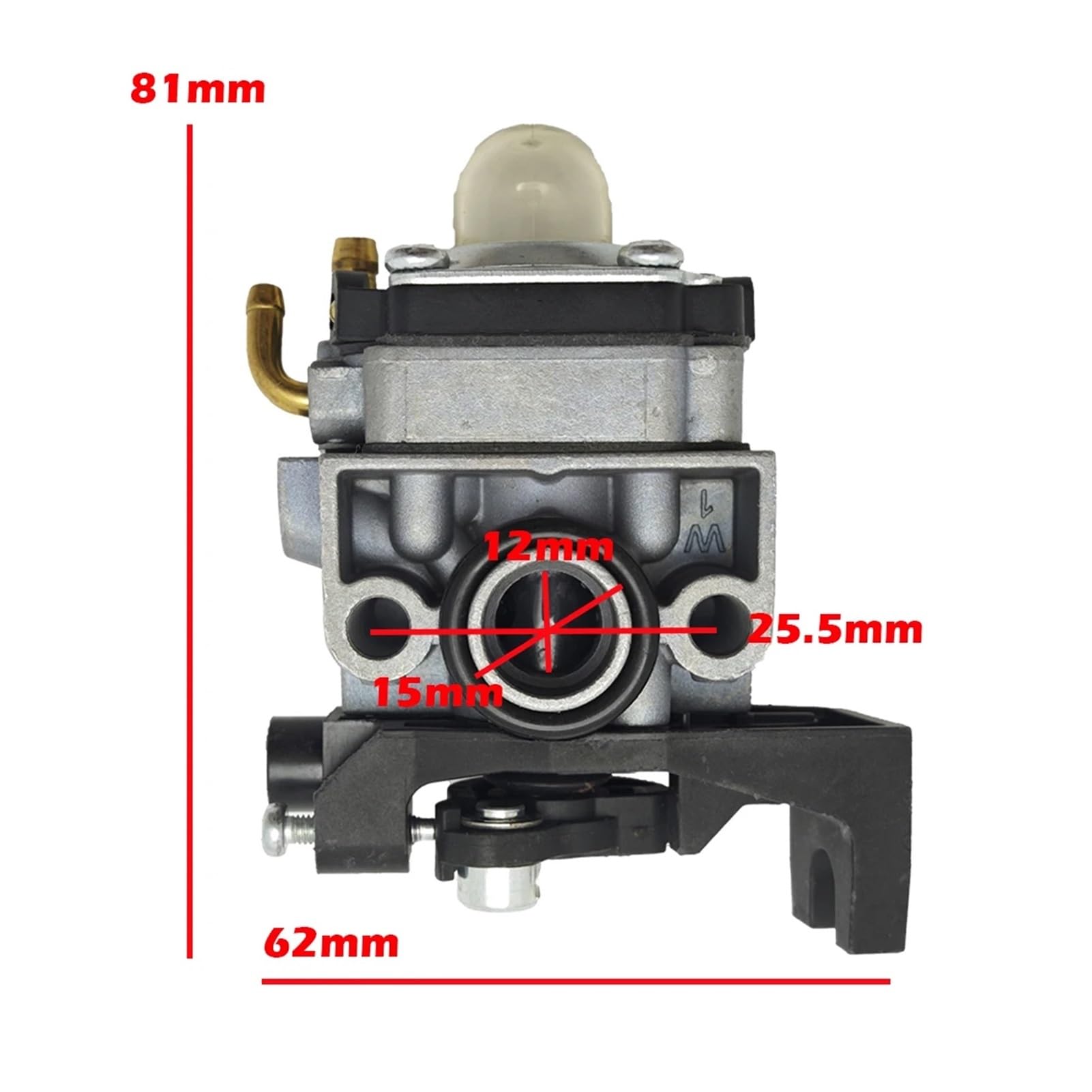 Cubierta del Filtro de Aire del carburador, Ojal de línea de Combustible Apto for GX35 HHT35 HHT35S 1.3HP, Mini Motor de Gas de 4 Tiempos