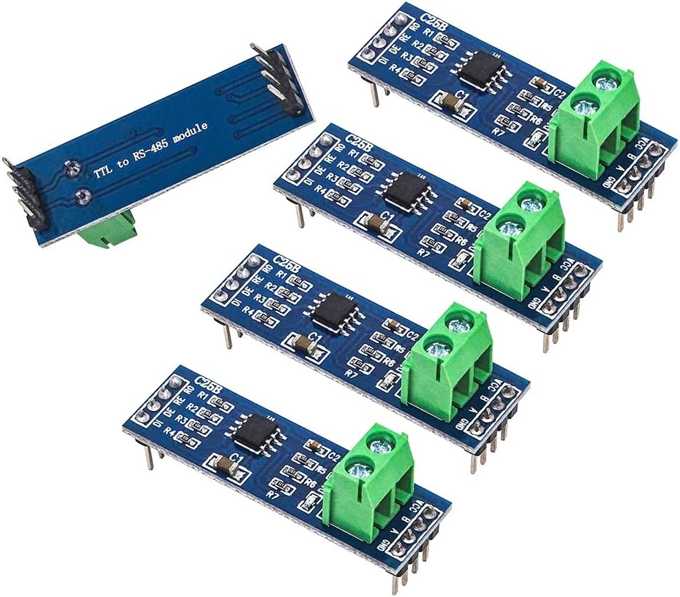 DollaTek 5PCS 5V MAX485 / RS485 Module TTL to RS-485 MCU Development Board