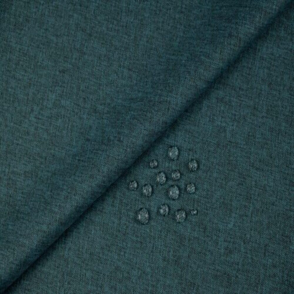 Fabrics-City Petrol-melange nylon materiał wodoodporny, tkanina Cordura, lekka tkanina outdoorowa 200 g/m², do plecaków, szycia, na kemping, wędrówki, wytrzymała tkanina nylonowa, 160 x 500 cm, 5593