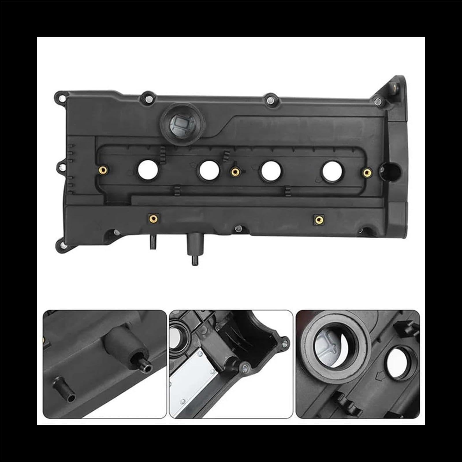 Bouchons de Valve de Pneu pour Hyundai pour Accent 1.6L Voiture pour Moteur de Remplacement de Couvercle de soupape de Culasse pour Couvercle de soupape de Moteur