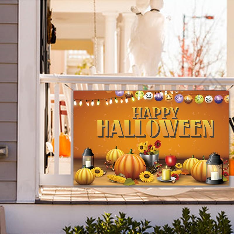 Amazon.co.jp: タペストリー ハロウィン飾り カボチャ 壁掛け