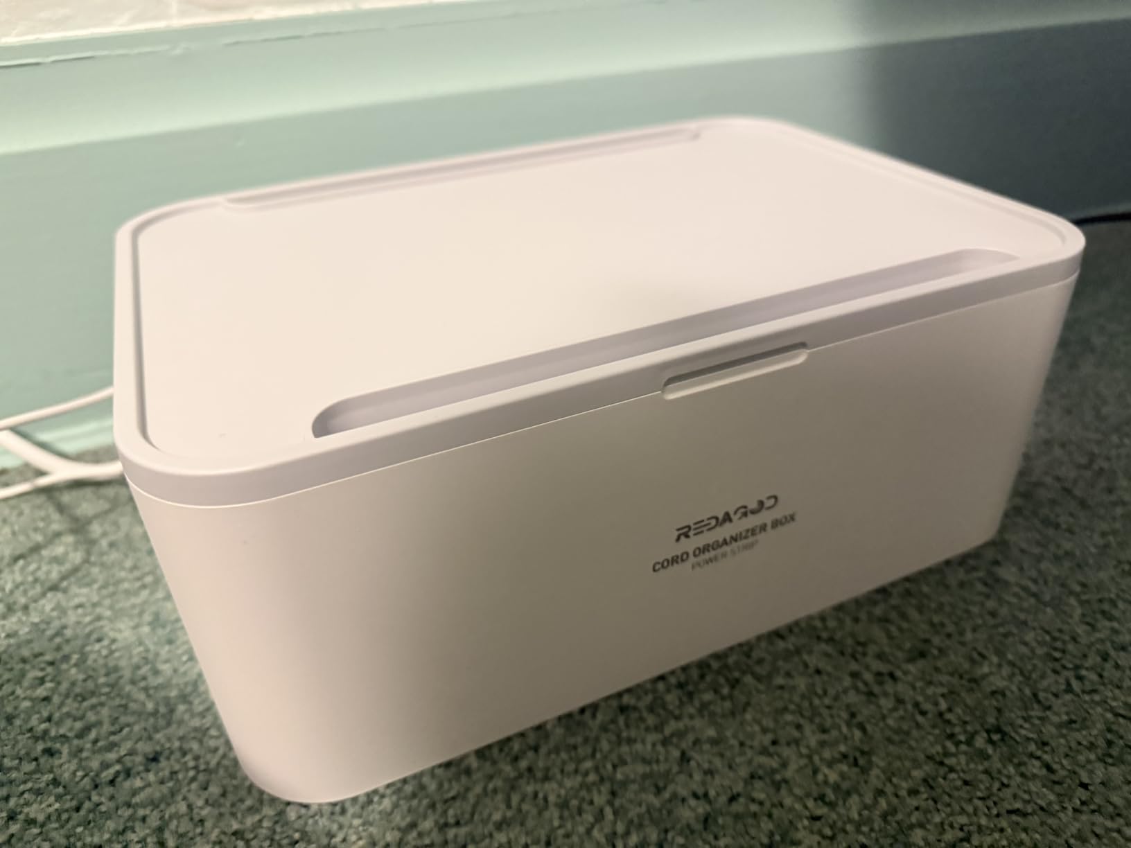 Redagod 11-in-1 Cable Box with Surge Protector customer image 1