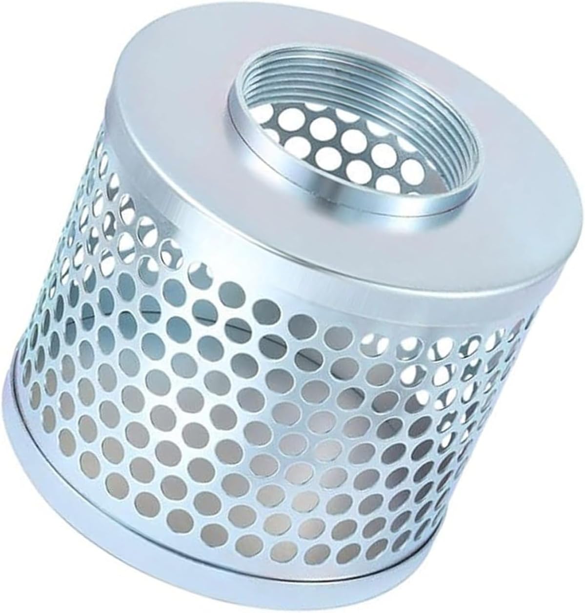 Round Hole Suction Strainer Filter For Pumps,Aluminium Basket Water Suction Filter,Reduces Solid Particles For Pumps Systems