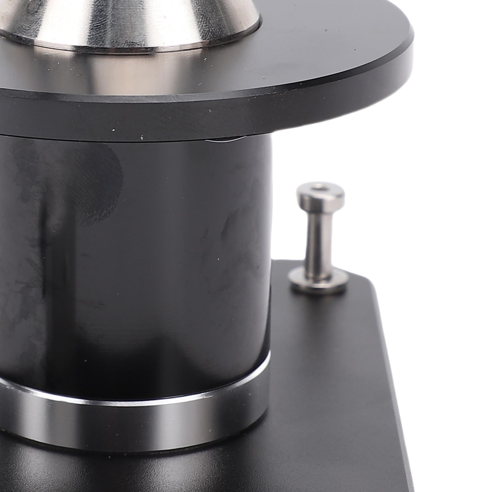 CHICIRIS Rasenmäher-Messer-Balancer, Ausgestattet mit 8 Eingebetteten N52-Magneten für eine Effiziente Ausrichtung, Passend für die Meisten Messer (Black)