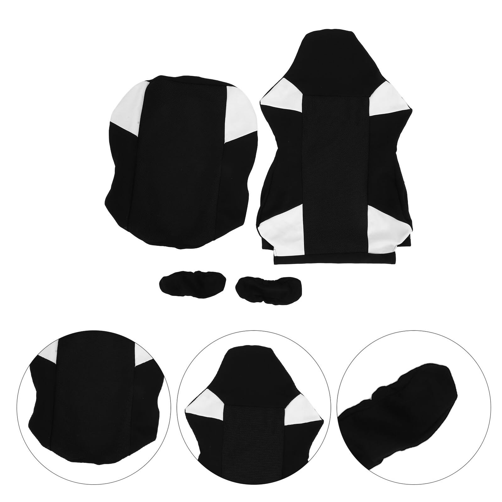 Ciieeo Coprisedile per Sedia da Gioco in Tessuto Rete Elasticizzata Protettivo Antigraffio Lavabile Adatto per Poltron Ufficio Dormitorio Comfort Morbido