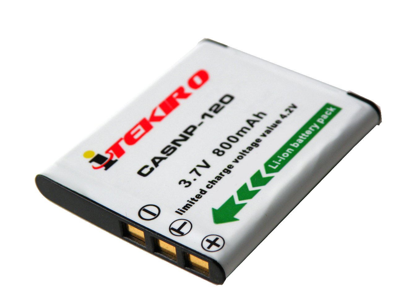 800mAh Battery for Casio NP-120 NP-120DBA Exilim EX-S200 EX-S200BE EX-S200BK EX-S200EO EX-S200PK EX-S200SR EX-S300 EX-S680 EX-S690 EX-ZS10 EX-ZS10BE EX-ZS10BK EX-ZS10PK EX-ZS10RD EX-ZS10SR EX-ZS12 EX-ZS12BE EX-ZS12BK EX-ZS12RD EX-ZS12SR EX-ZS15 EX-ZS15BK EX-ZS15RD EX-ZS15SR EX-ZS20 EX-ZS20BE EX-ZS20BK EX-ZS20PK EX-ZS20RD EX-ZS20SR EX-ZS20WE