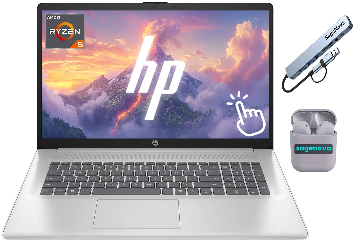 Amazon.co.jp: HP 17.3インチタッチスクリーンノートパソコン, Windows