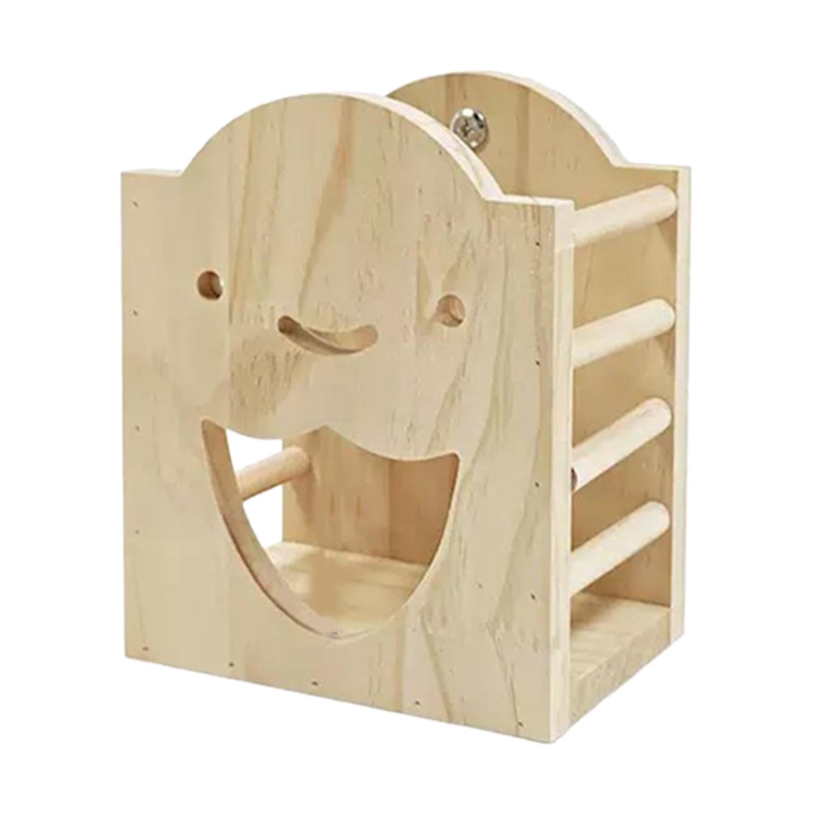 Gralara Wooden Hay Feeder Food Feeding Manger for Guinea Pig Ferret Hamsters