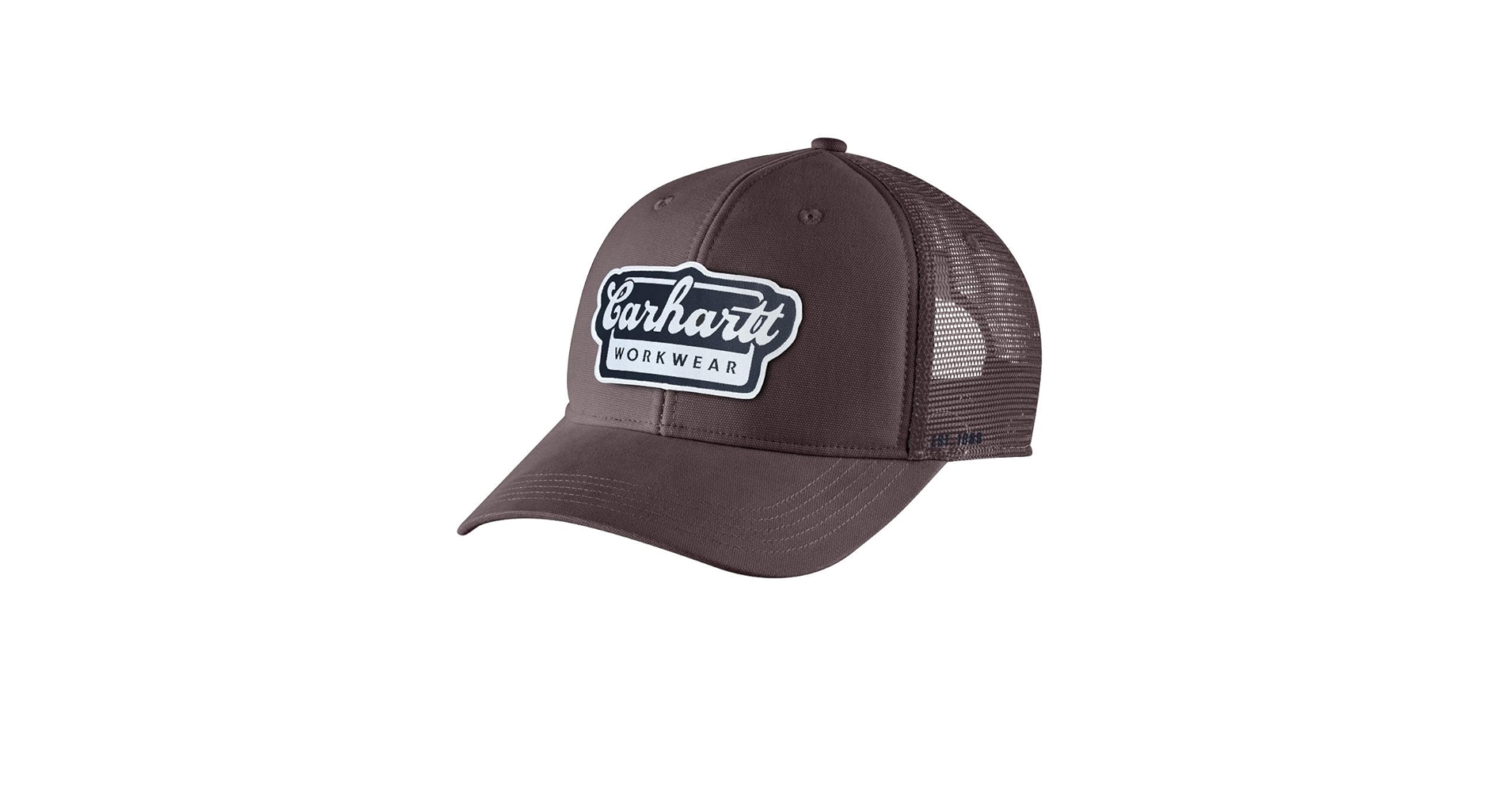 Carhartt Men's Rugged Flex Twill Mesh-Back Script Patch Cap