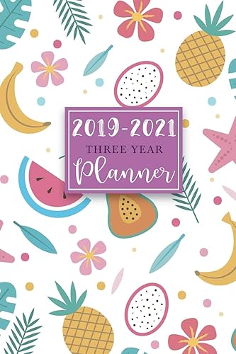 2019-2021 Three Year Planner: 36 Months Calendar Monthly Schedule Organizer, 3 Year Planner 2019-202, Pocket Planner, Agenda Appointment Notebook ... Calendar Planner Diary Journal) (Volume 5)