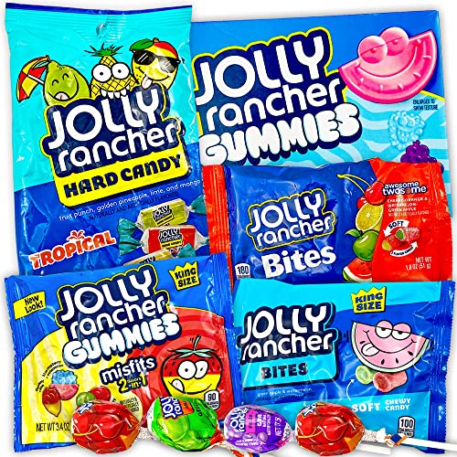 American Jolly Ranchers Candy Gift Box Selection - USA Jolly Rancher Hard Candy & Chewy Candy - Geschenkmand voor… - Image 3