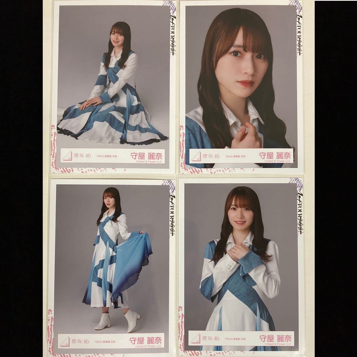櫻坂46守屋麗奈　4thアニラサンタ衣装　直筆生写真 守屋麗奈 櫻坂46 4thアニラ衣装 - メルカリ