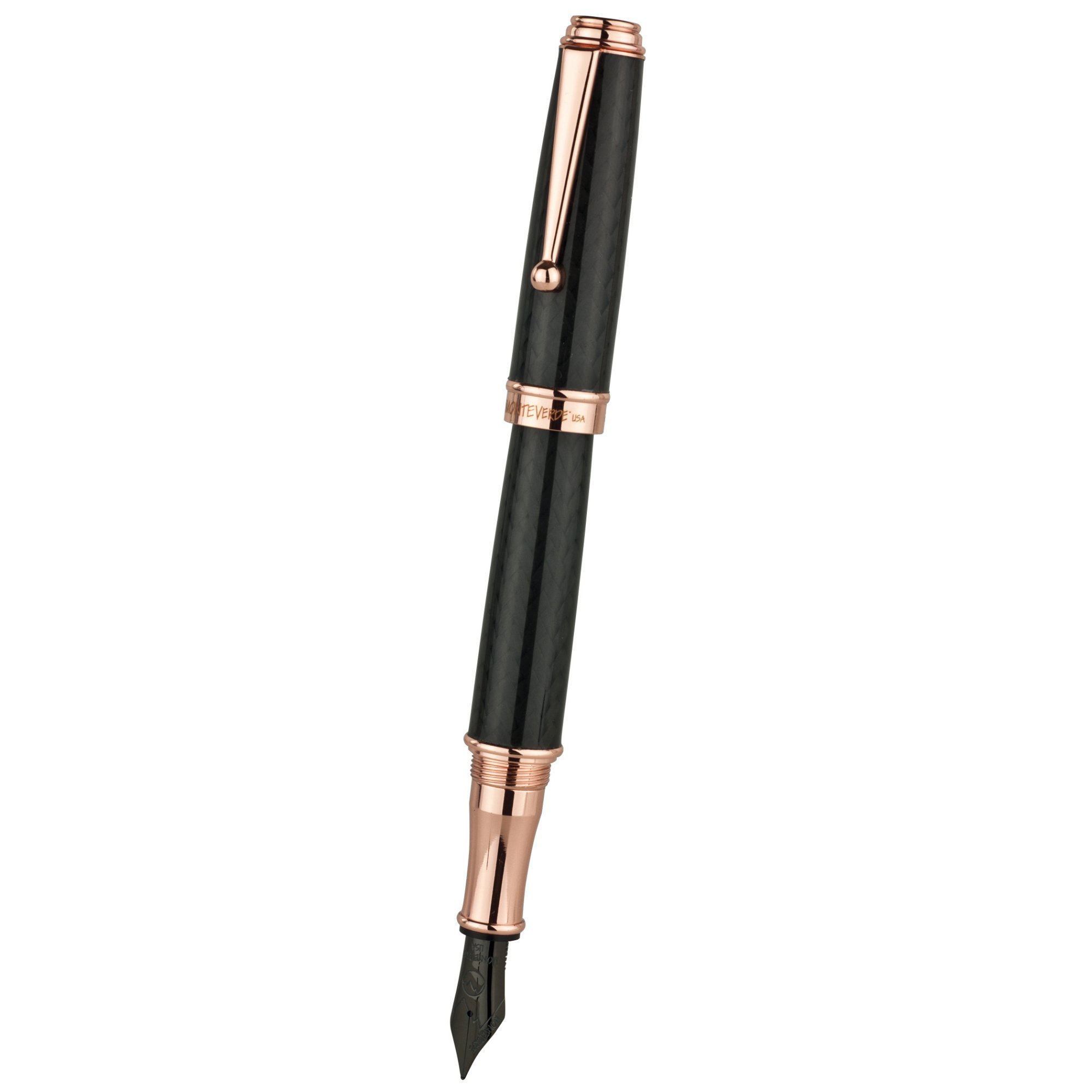 Amazon | Monteverde Invincia デラックスローズゴールド万年筆