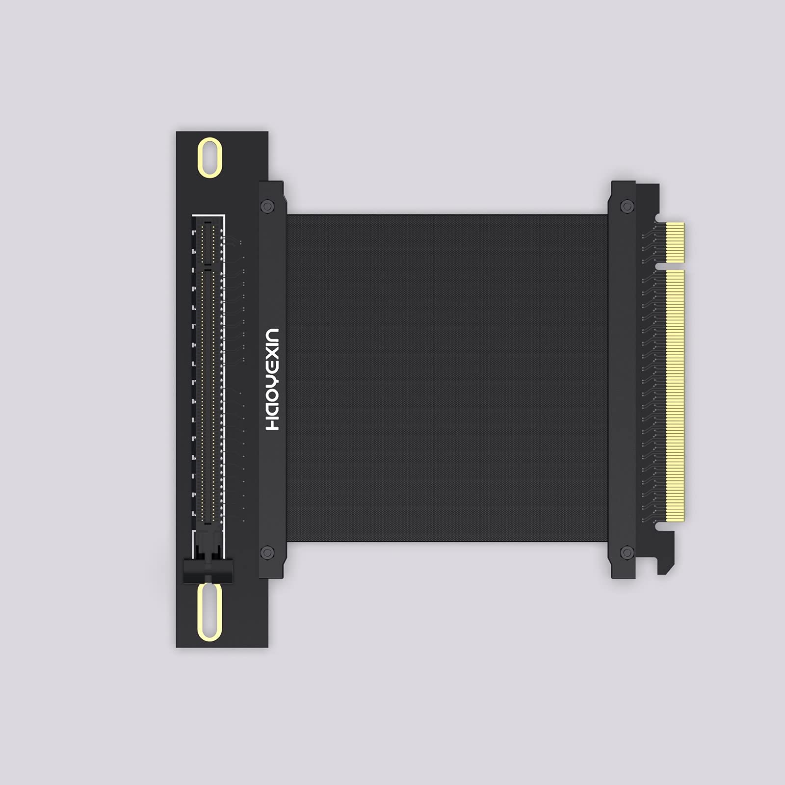 Cavo di prolunga PCIE 3.0 X16, PCI-E 16x, cavo riser ad alta velocità estrema, adattatore per scheda di estensione, connettore ad angolo retto da 15 cm