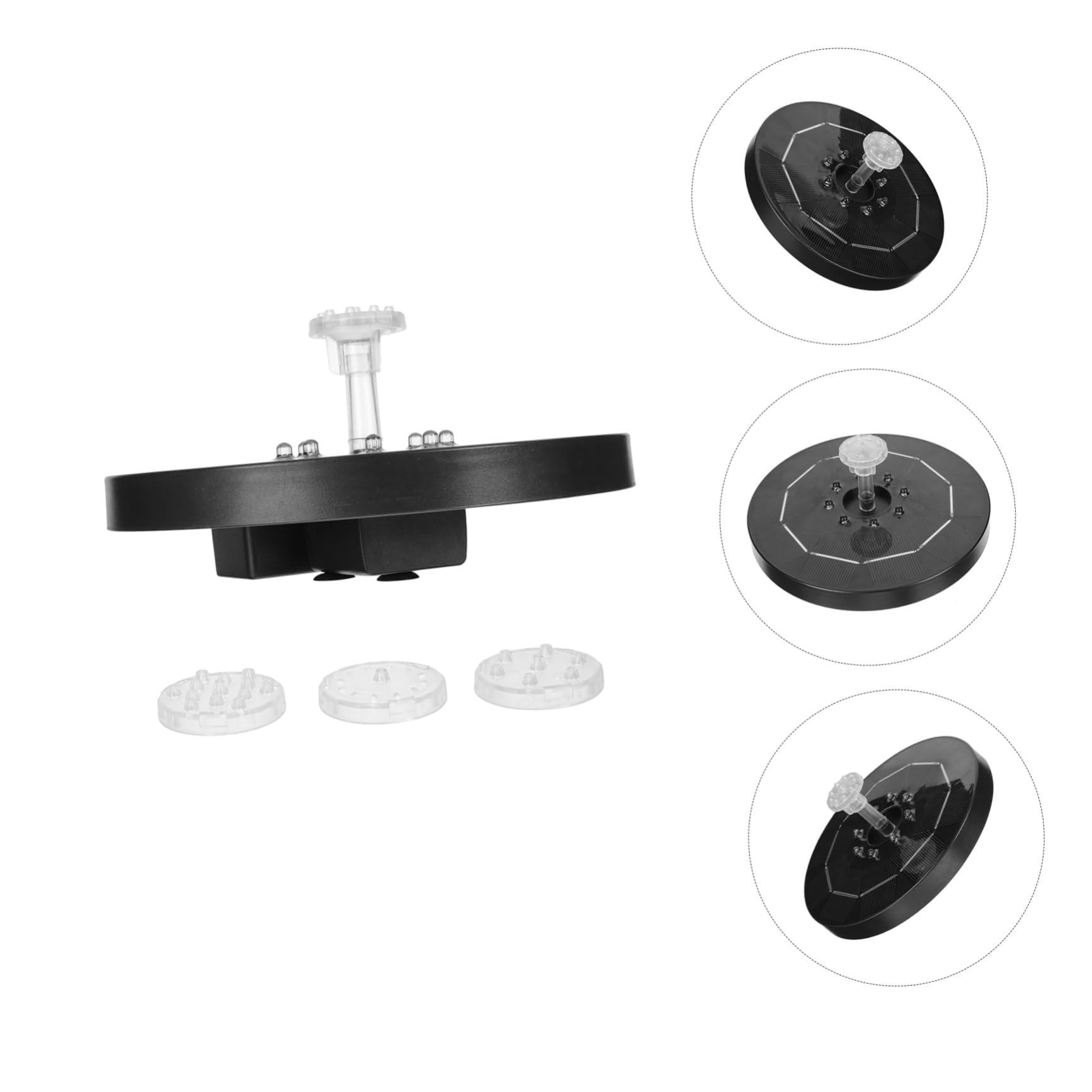 SUPVOX Fontana Solare Per Giardino Con Pompa Ad Acqua Alimentata Da Energia Solare Cascata Da Giardino Decorazione Per Laghetto