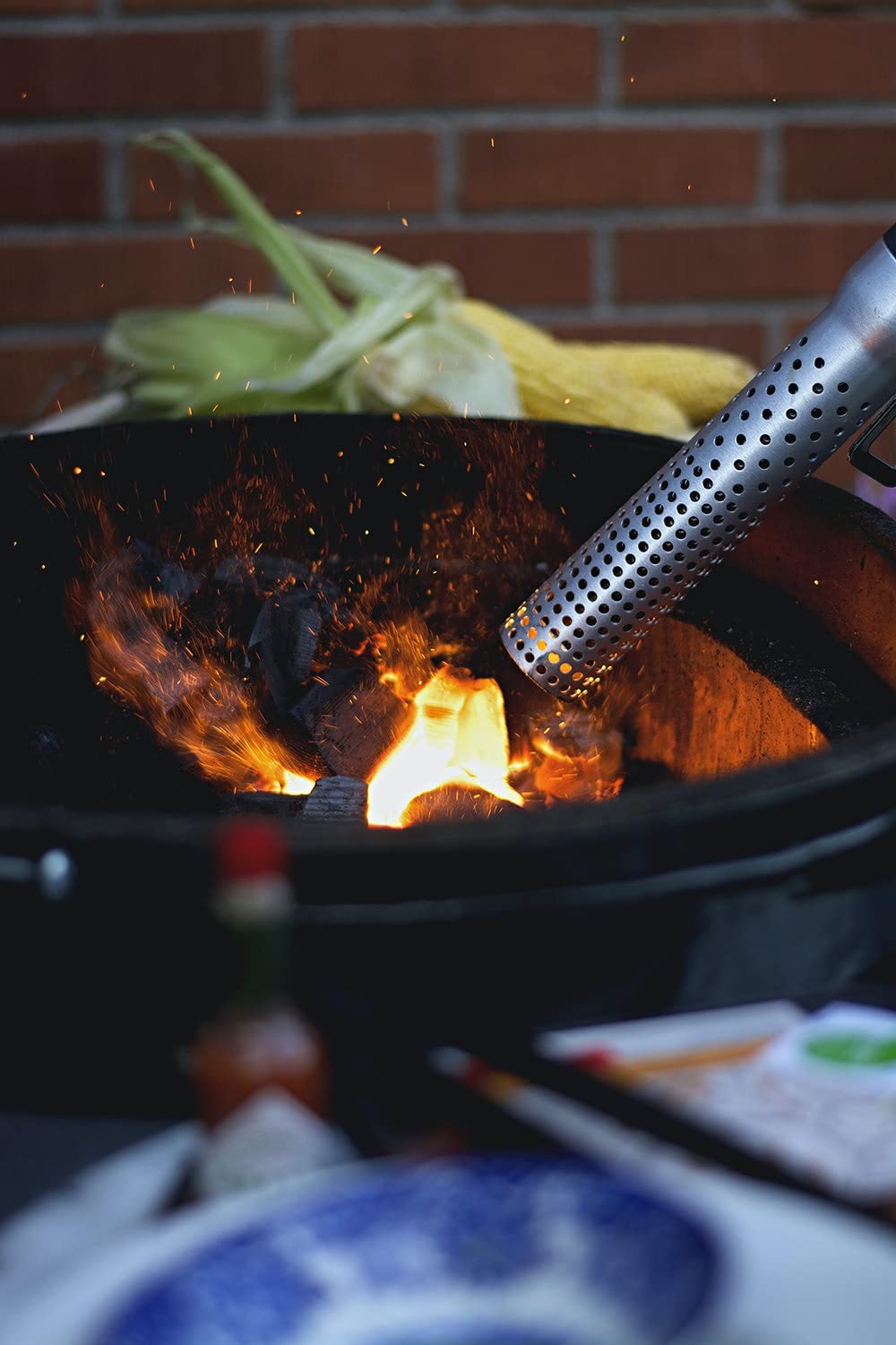 Looftlighter elektrischer Grillanzünder, Holzkohleanzünder innerhalb von 60 sek