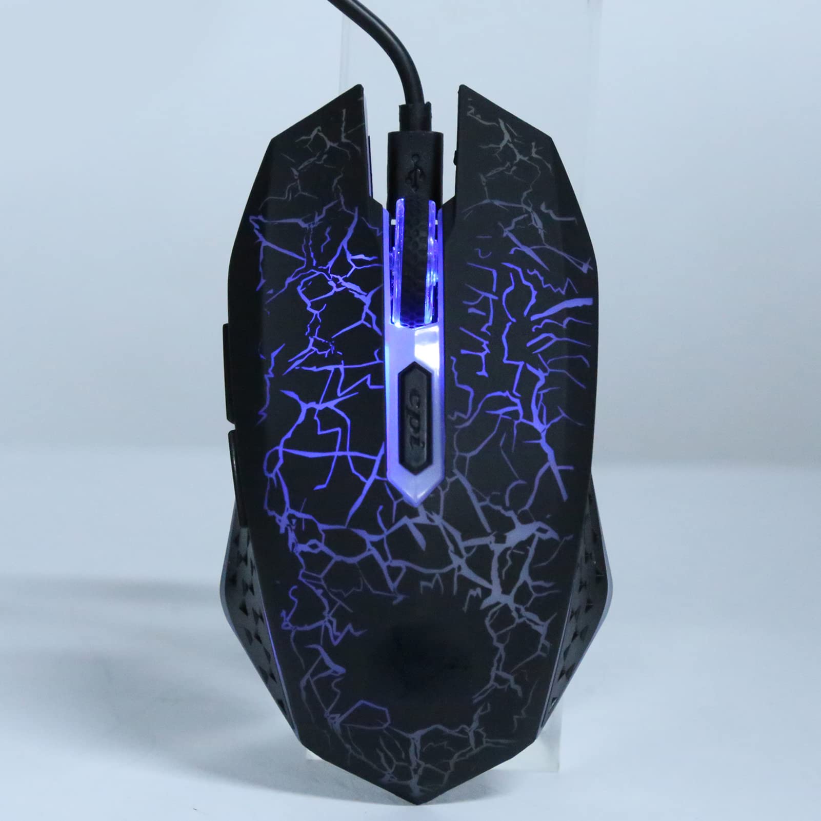 Sxhlseller Kit Tastiera Mouse Professionale Ricarica Wireless Gaming Tastiera Colorata Luminosa Set Tappetino per Mouse Tastiera per Computer Kit Mouse Tastiere da Gioco