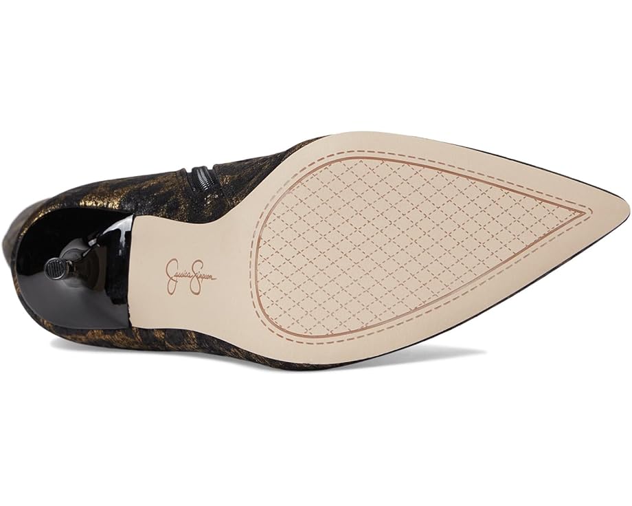 Jessica Simpson Lovienn Pointed Toe Wide Calf Knee Boots - Bottom View