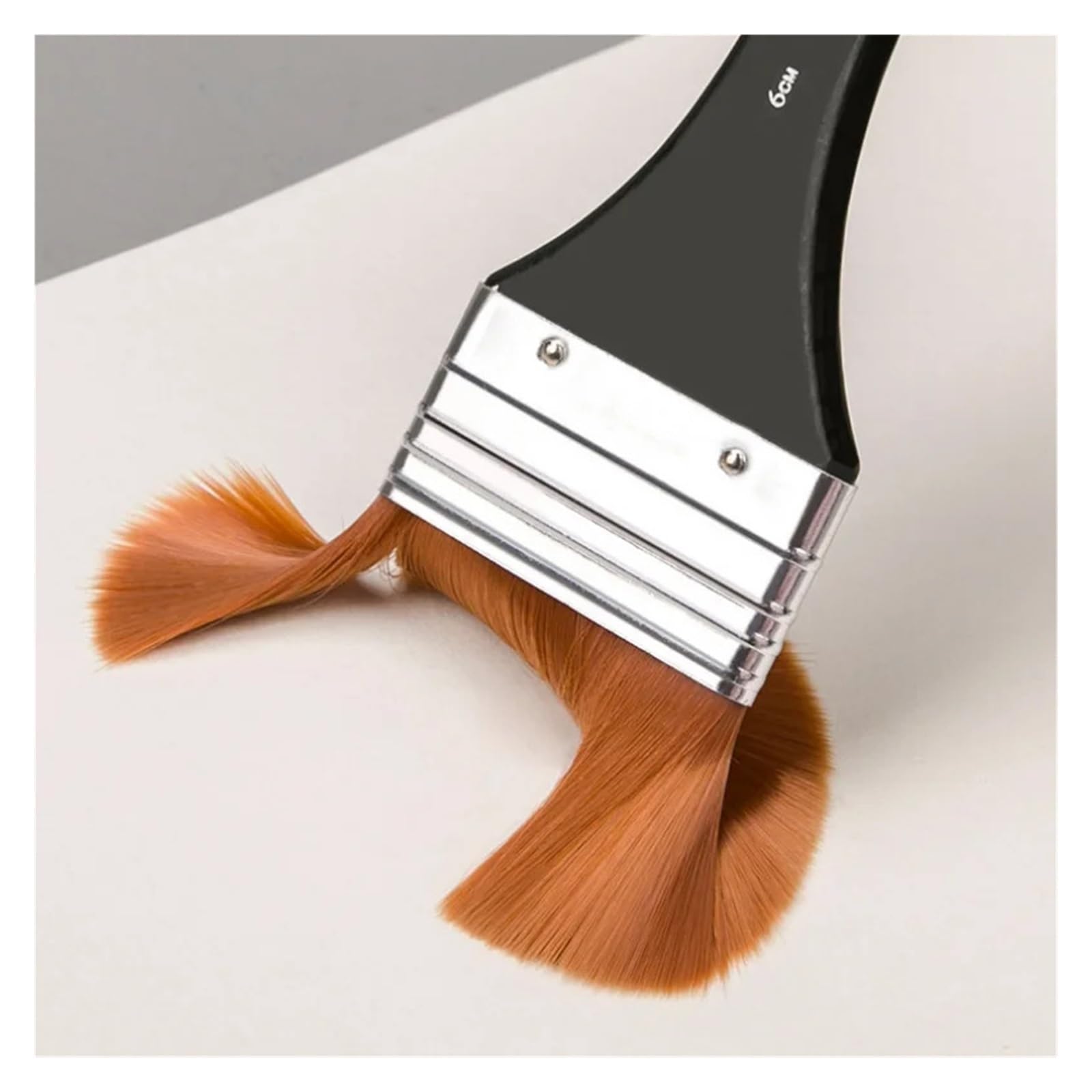 Pinselset 1/2/3/5 stücke Speicher Nylon Pinsel Set for Öl Zeichnung Aquarell Holz Malerei Werkzeuge Kunst liefert(4 5 6 7 8cm 5pcs)