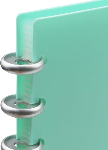 Miniatura 4 de HEVSTIL 11 discos expansores de plástico con forma de corazón, discos de plástico para carpetas de hojas sueltas, suministros de álbumes de